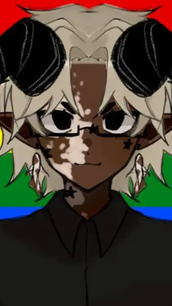 ai character: little bl!zø boy background