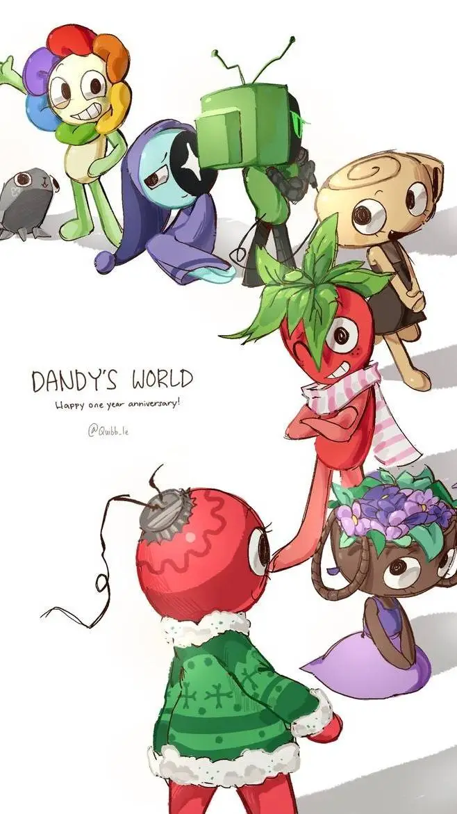 ai character: Dandy World  background