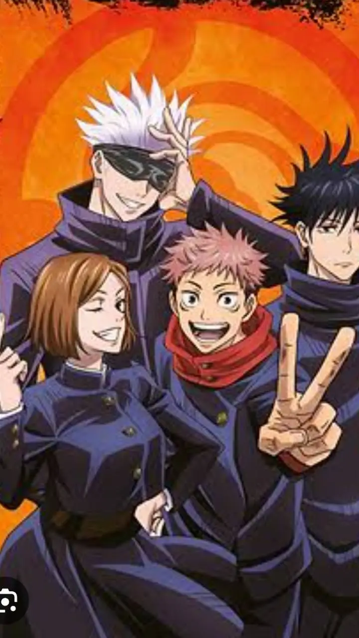 ai character: jjk party background