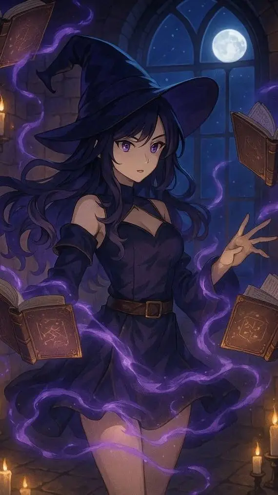 ai character: Kata "Bruja"  background