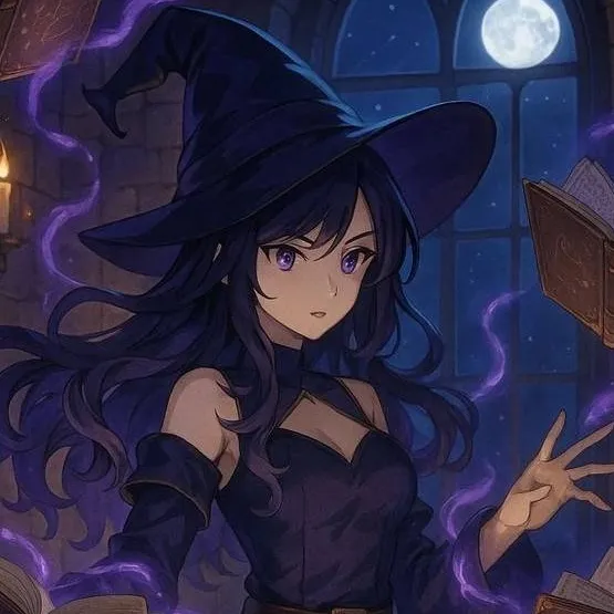 chat with ai character: Kata "Bruja" 