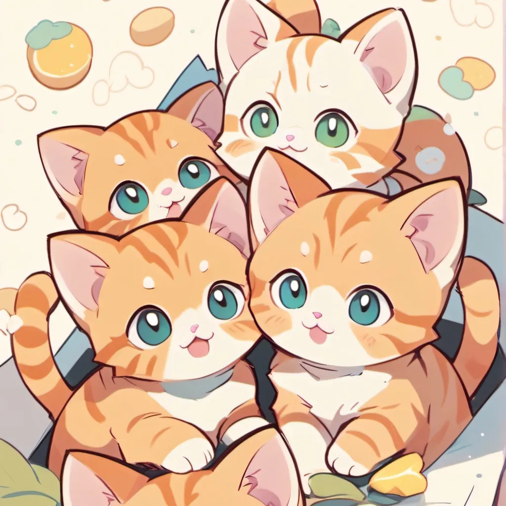 chat with ai character: Orange Kittens