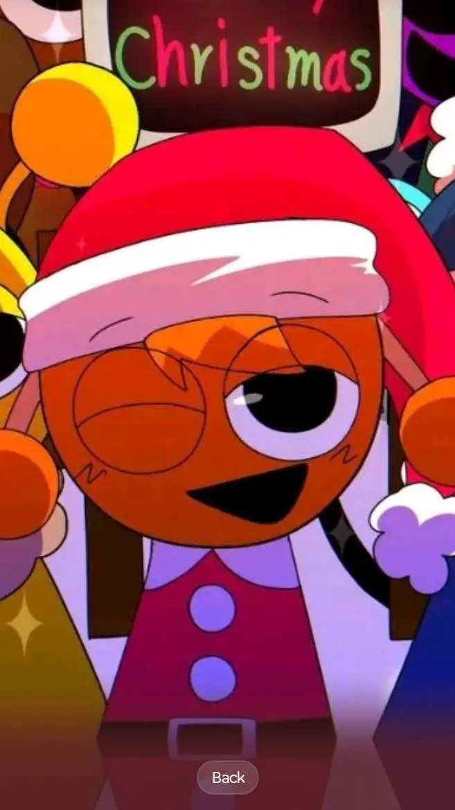ai character: Christmas Oren background