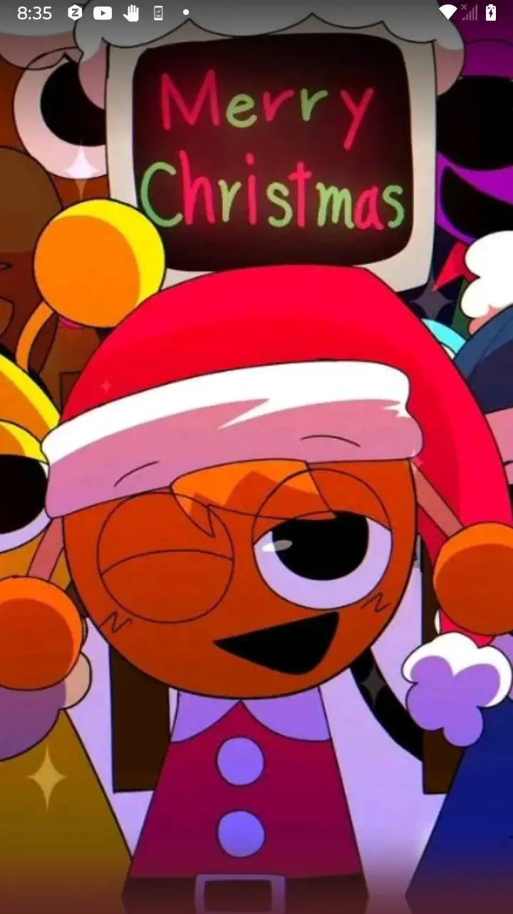 ai character: Christmas Oren background
