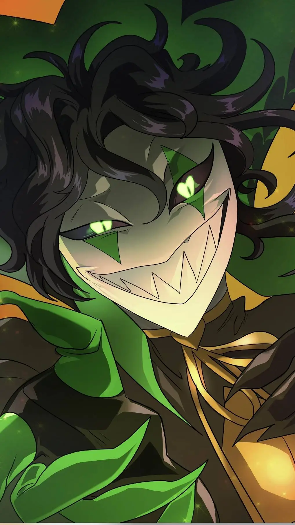 ai character: !《¿HarlequiN?》¡ background