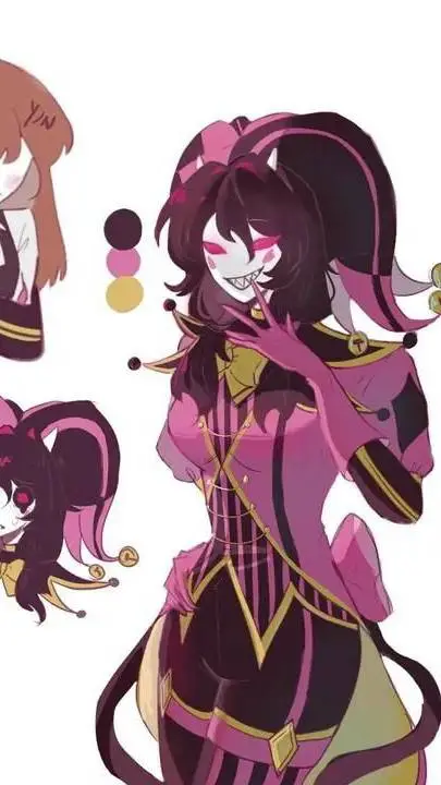 ai character: 『》ColumbinA《』 background