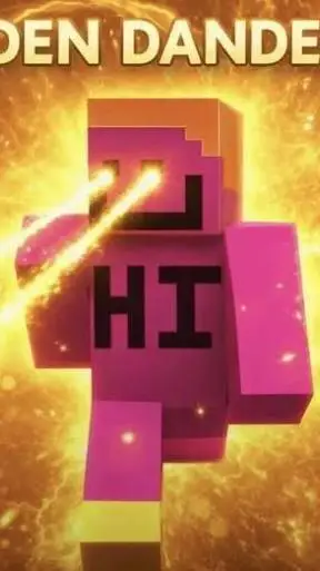 ai character: Golden Dandelion background