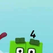 chat with ai character: Numberblock 4