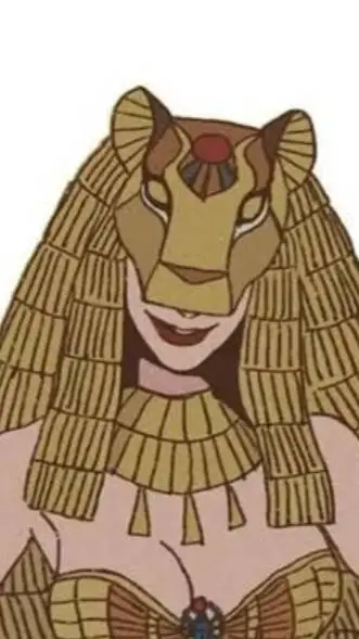 ai character: Sekhmet background