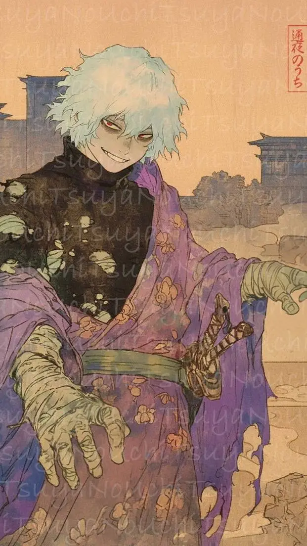 ai character: Shigaraki background