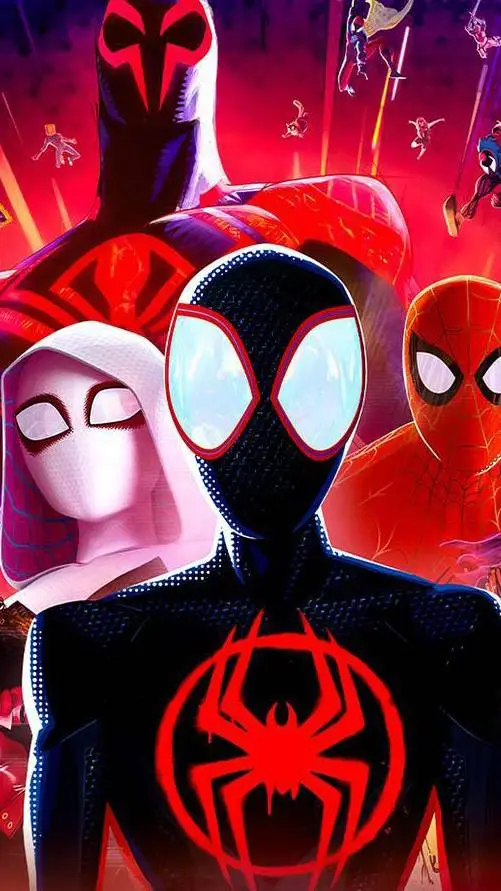 ai character: spider-verse background