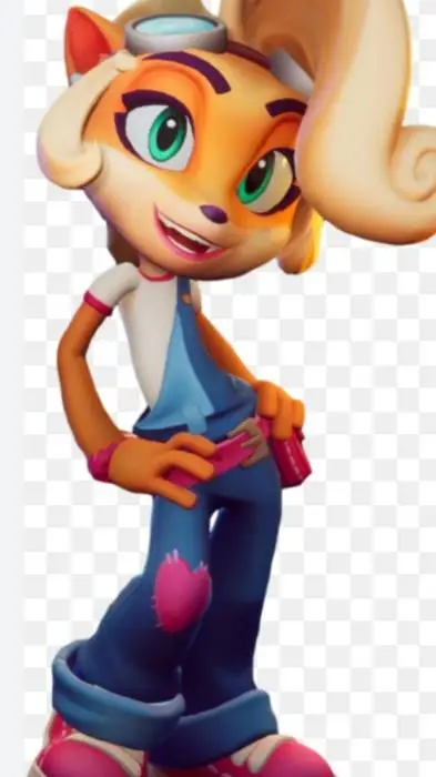 ai character: Coco Bandicoot  background
