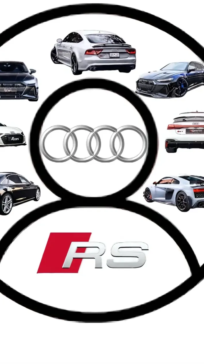 ai character: Audi dealership background