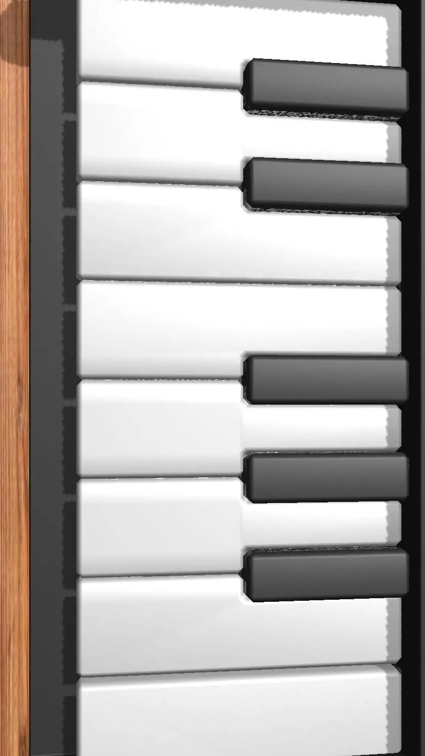 ai character: piano.  background