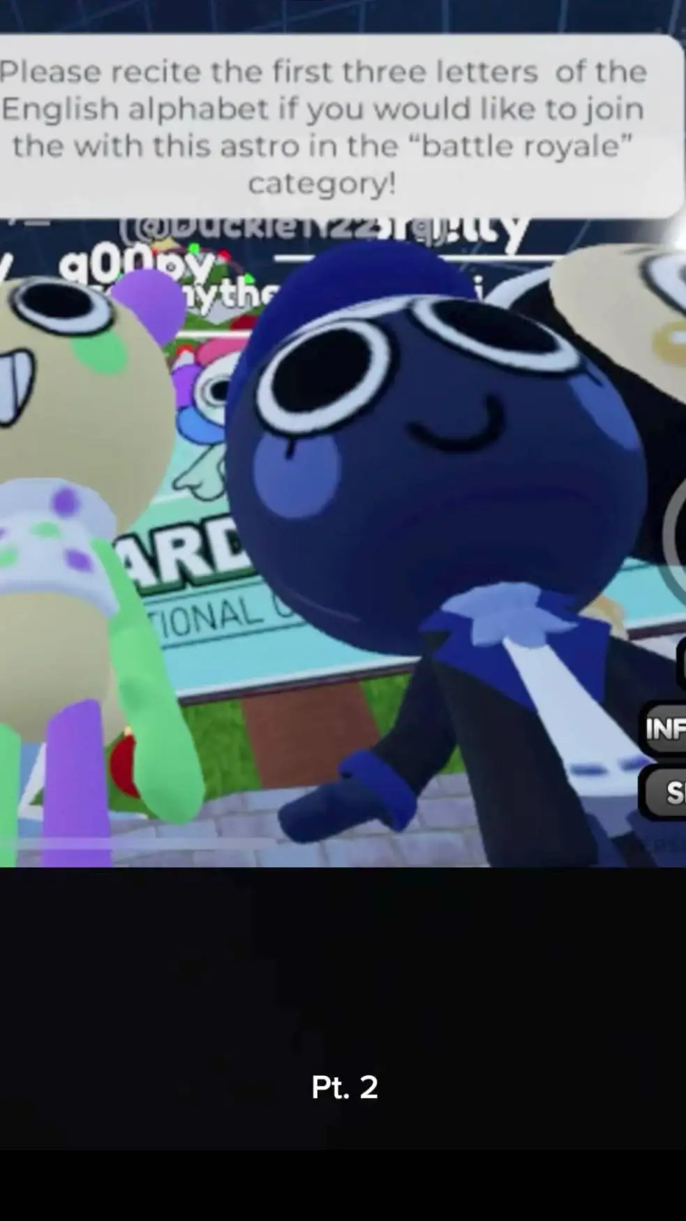 ai character: daycare.  background