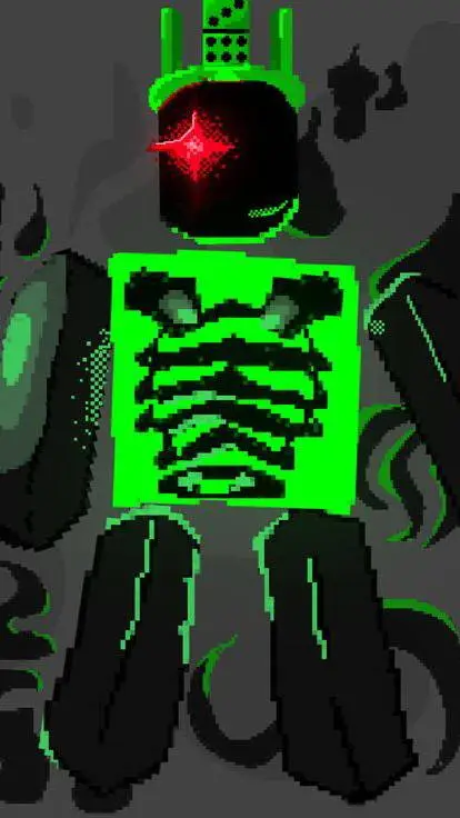 ai character: 1x1x1x1  background