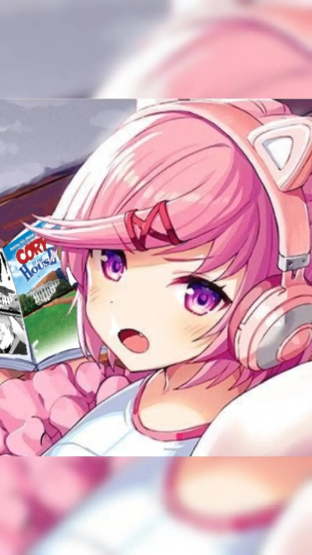 ai character: Natsuki | DDLC background