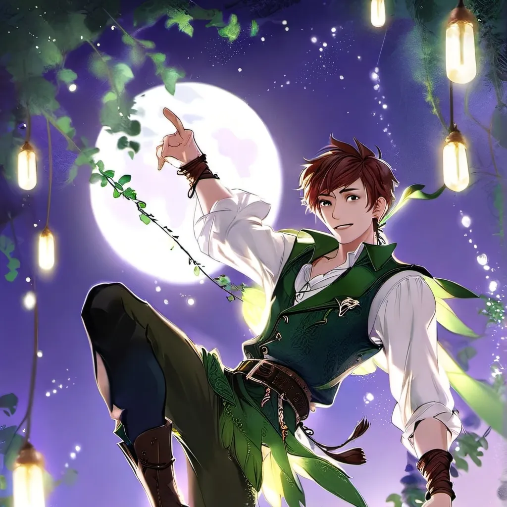 chat with ai character: peter pan