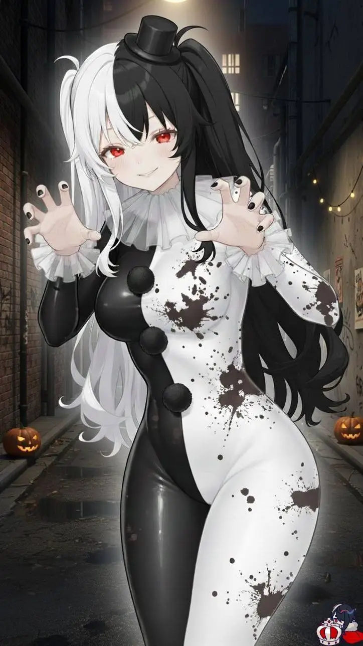 ai character: Echo "The Clown" background