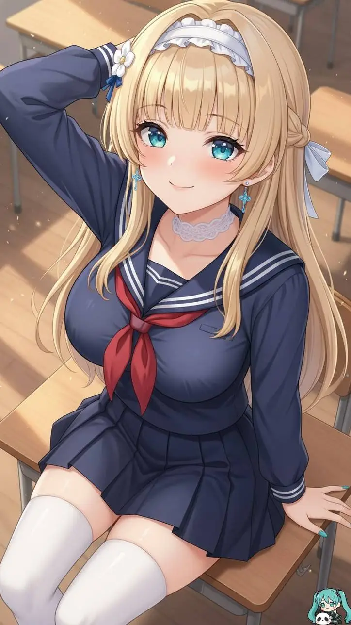 ai character: Iris Shirakawa background