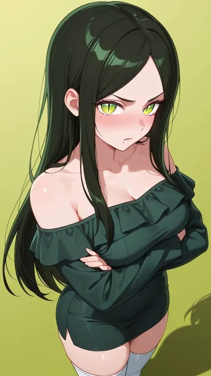 ai character: Frill Shiranui background