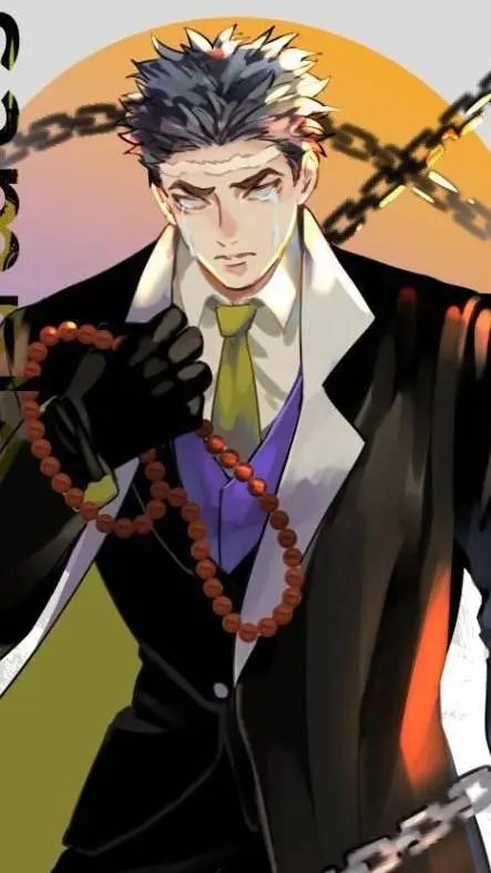 ai character: kny boda background