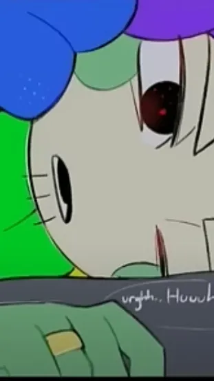 ai character: DANDY- x astro background