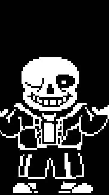 ai character: undertale  background