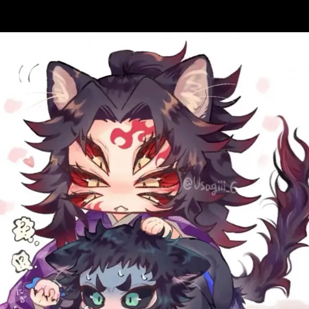 chat with ai character: Cat kokushibo 