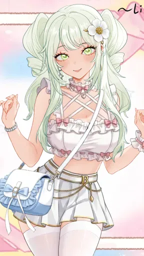ai character: Kny love at sight  background