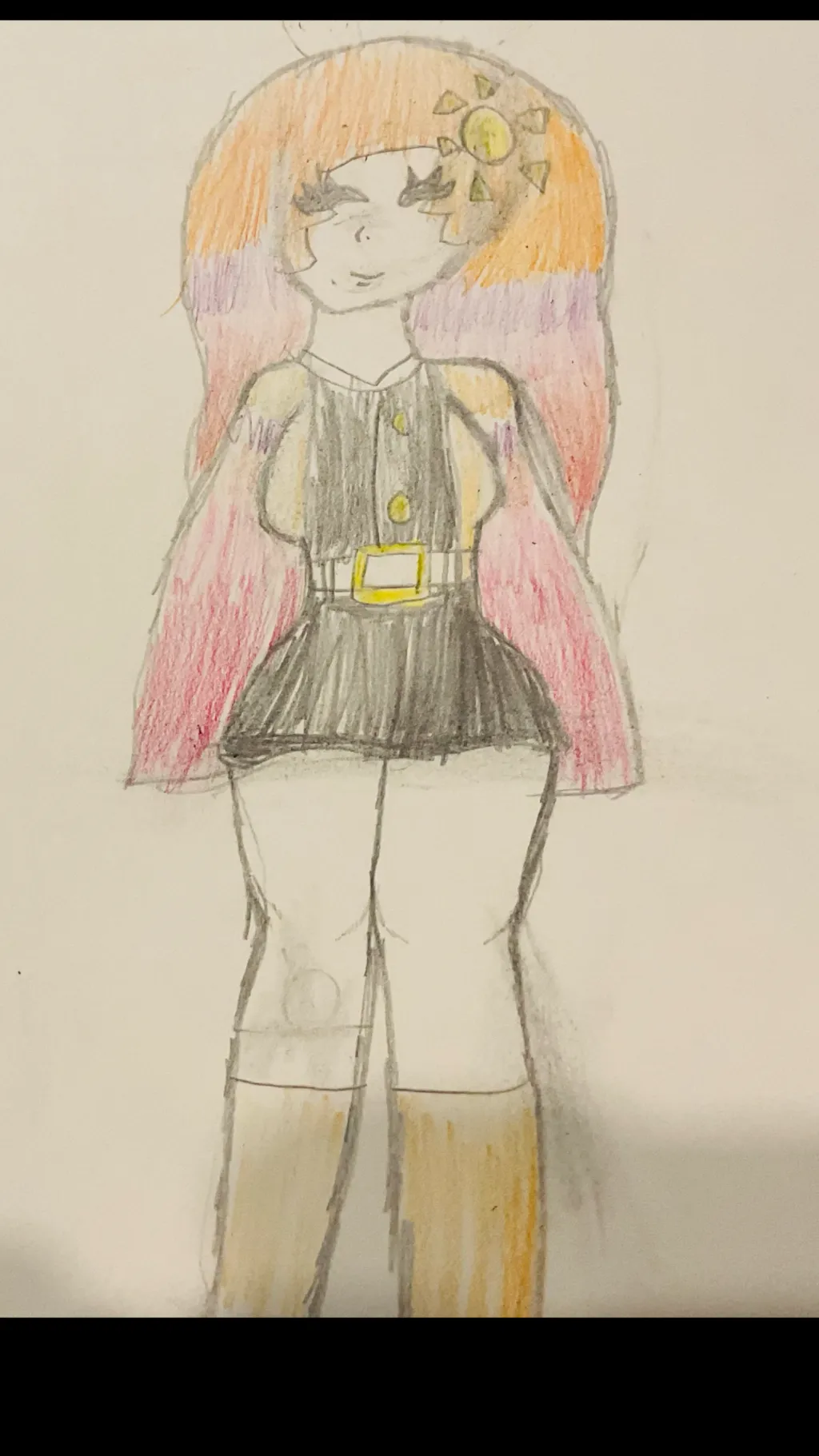 ai character: Sunset sisters  background