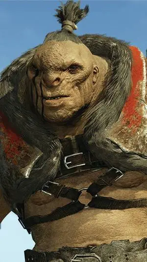 ai character: Bruz the chopper background