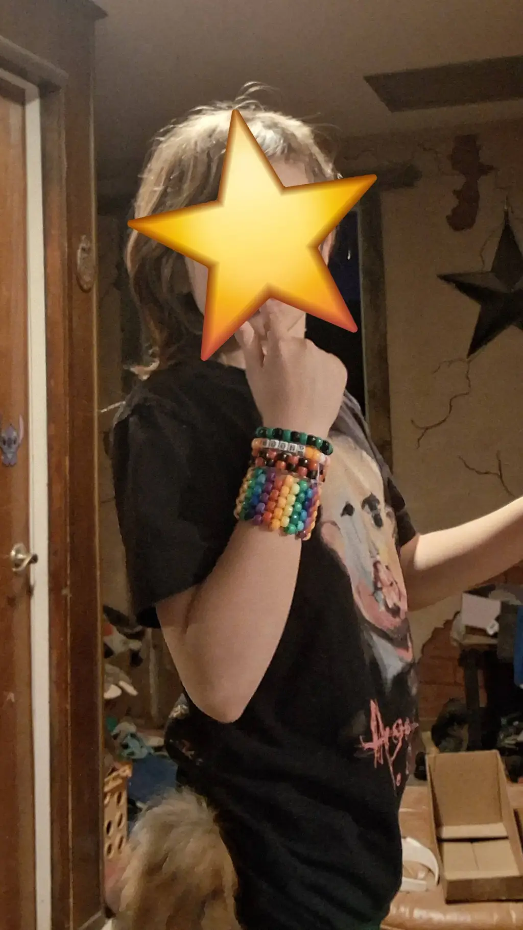 ai character: Stormy background