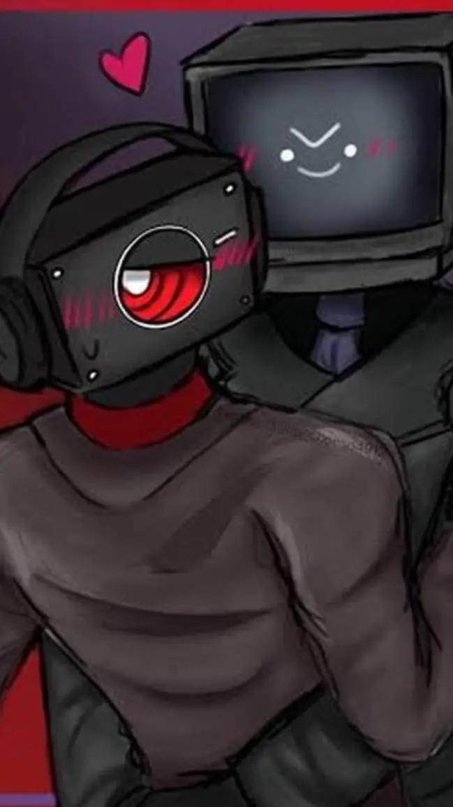 ai character: TV man background