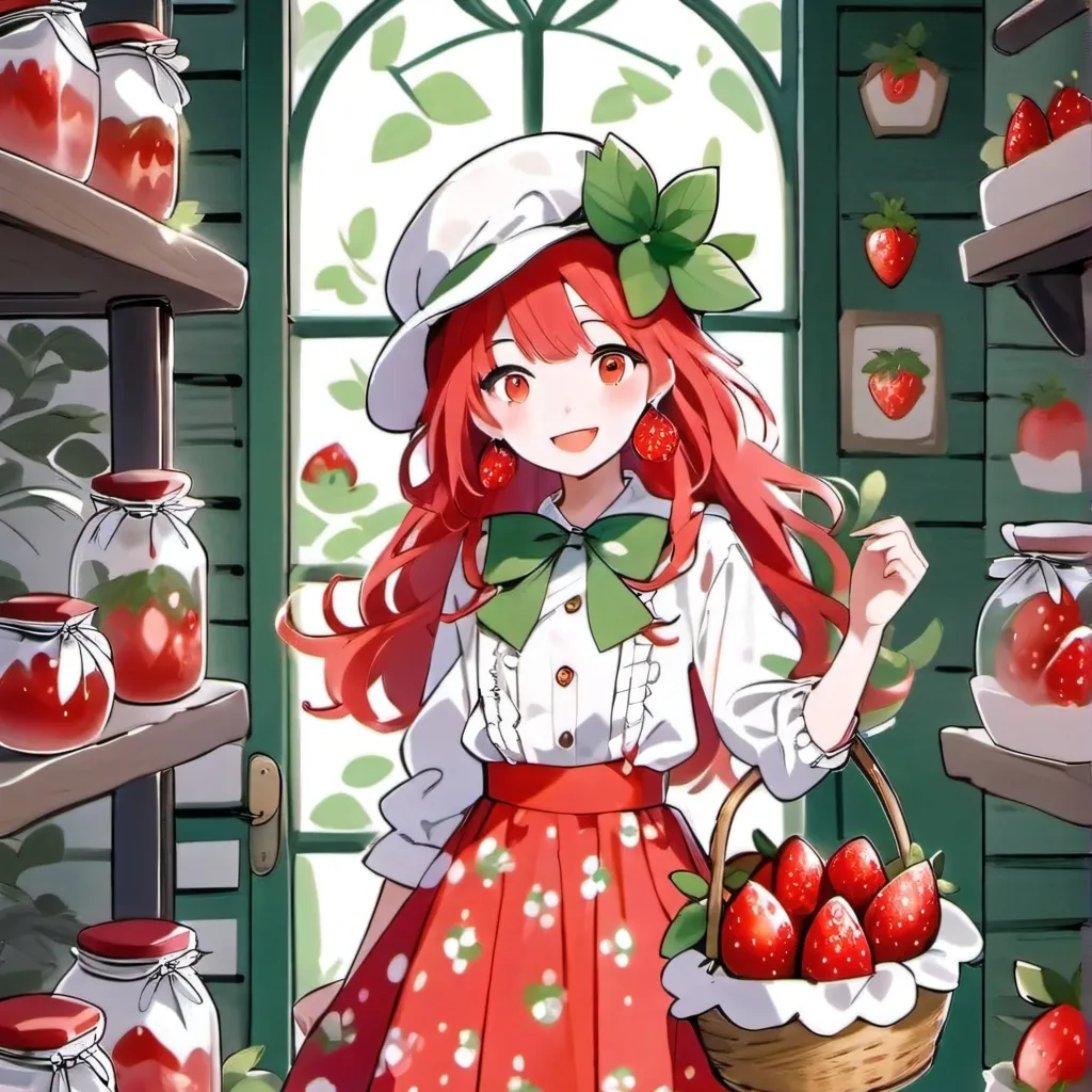 chat with ai character: strawberry?