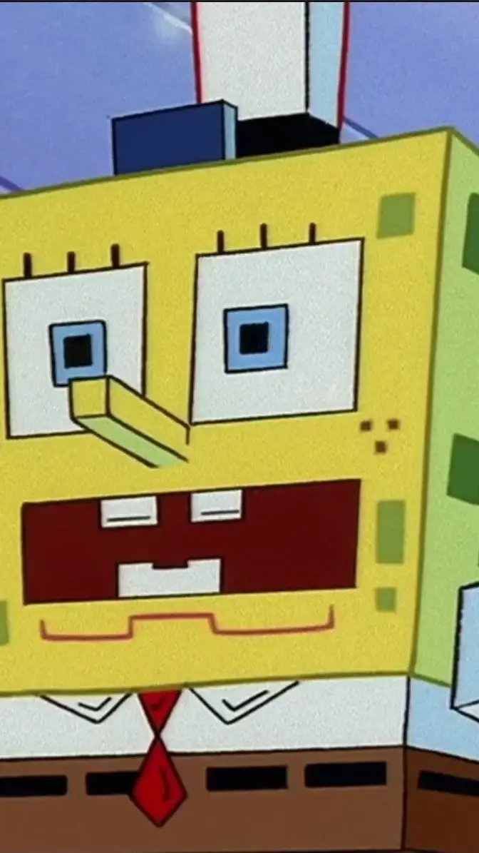 ai character: Sponge-tron background