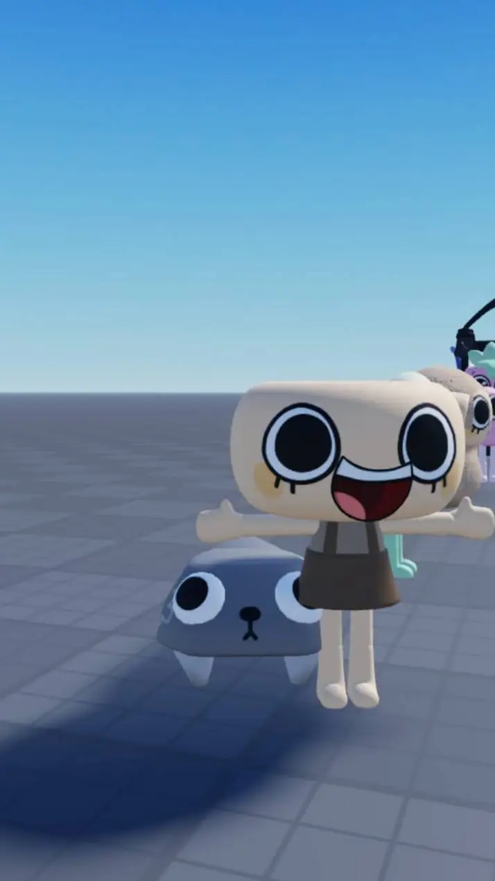 ai character: dandys world background