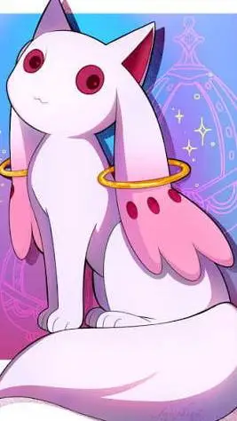 ai character: kyubey background