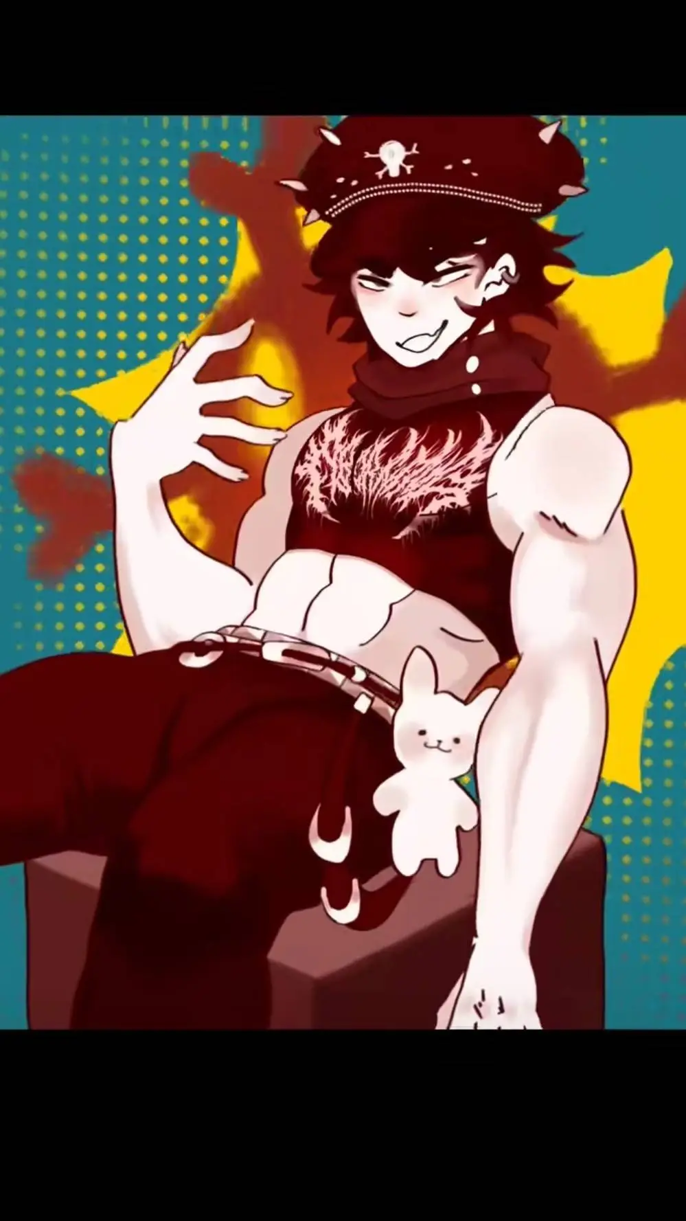 ai character: jeon🖤 background