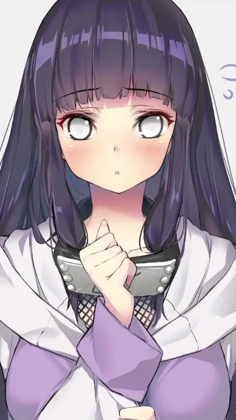 ai character: Hinata Hyuga background