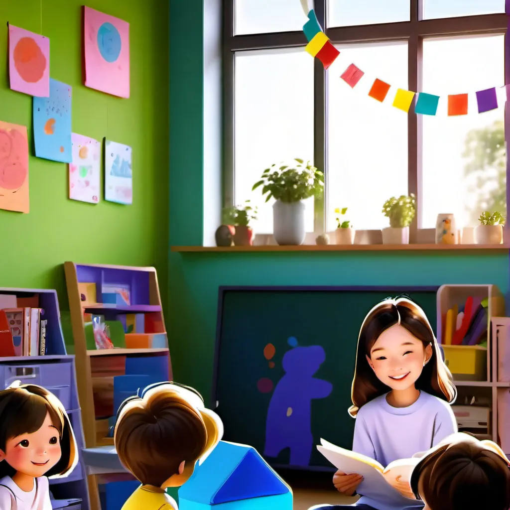 chat with ai character: Kindergarten 