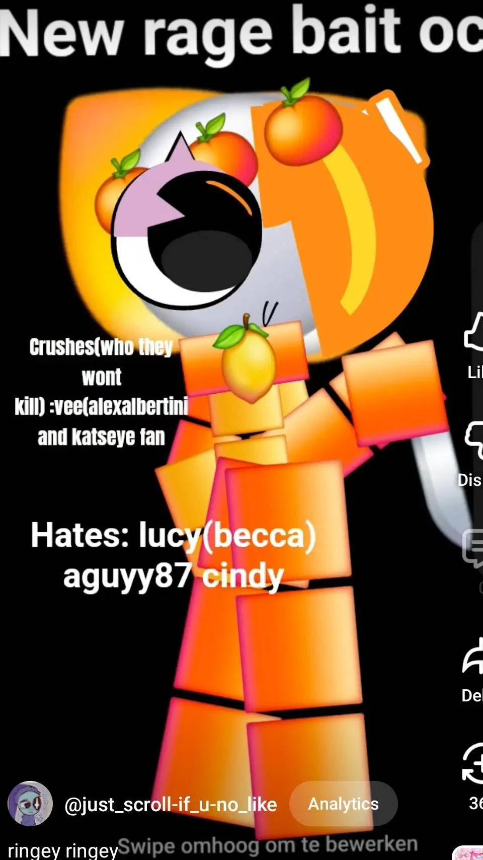 ai character: More haters!  background