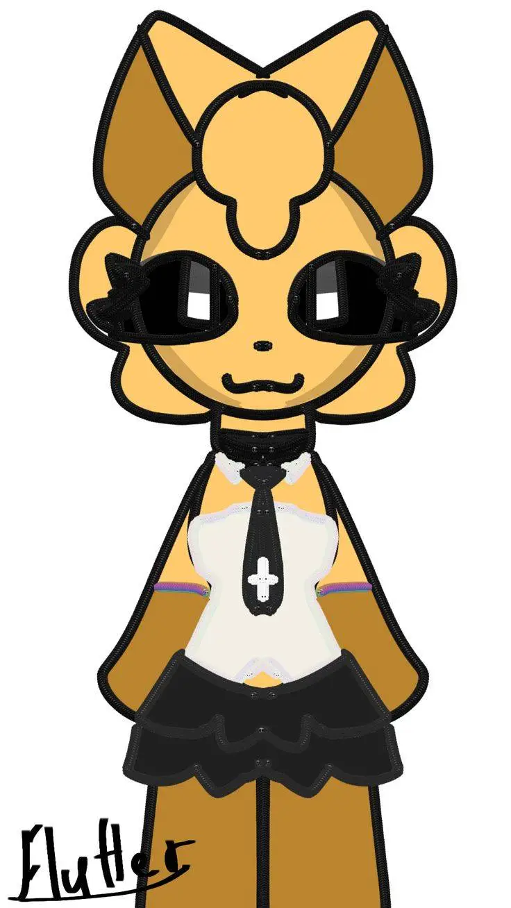 ai character: foxina!! 🖍️ background