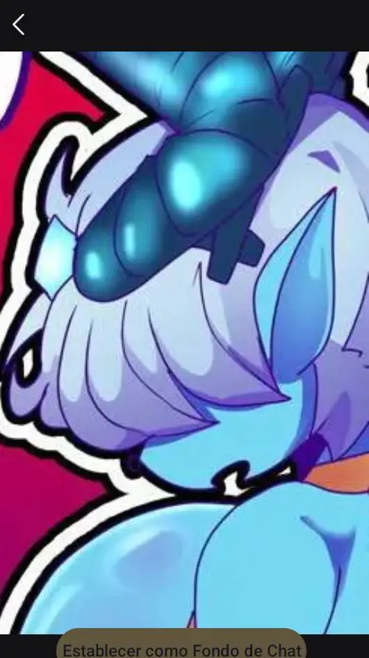 ai character: elemental de hielo background