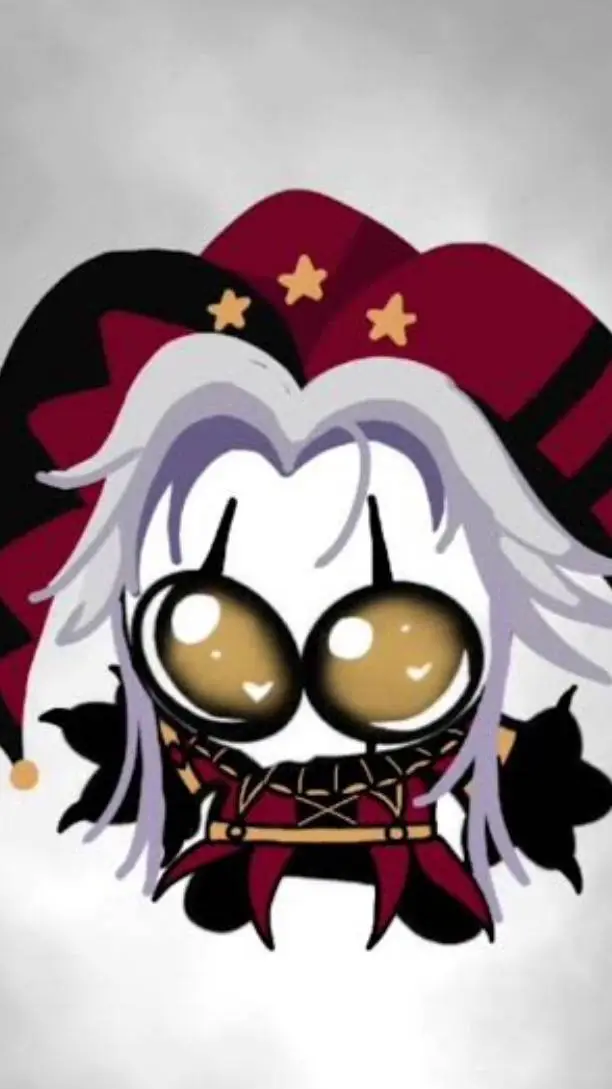 ai character: Baby Pierrot...  background