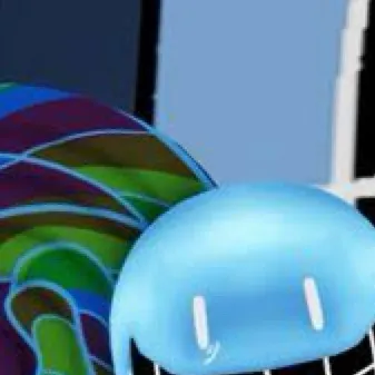 chat with ai character: Blue dude