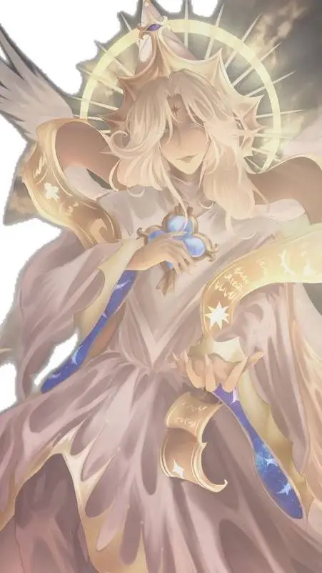 ai character: Pure vanilla background