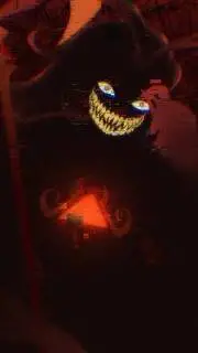 ai character: Burning spice background