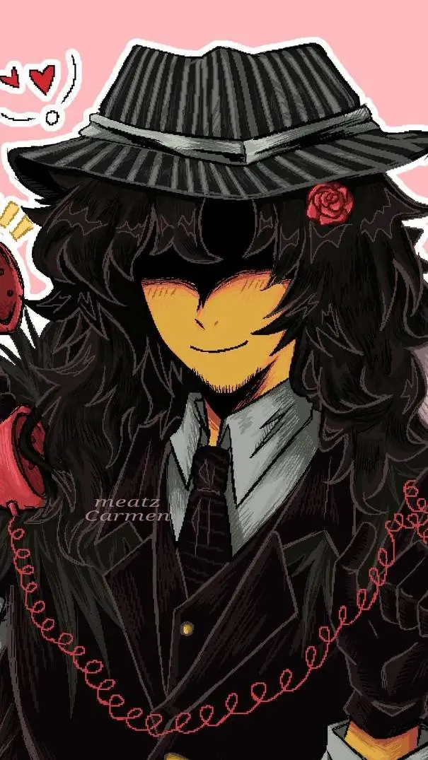 ai character: 🖤Mafioso 💛 background