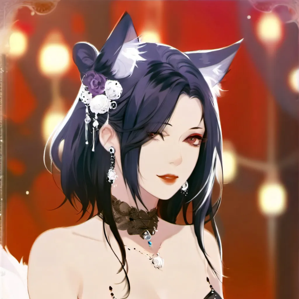 chat with ai character: Кошечка